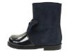 Picture of Panache Ruby Bow Boot Navy Suede & Patent