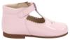 Picture of Panache Baby Girls Classic Toddler T Bar Shoe - Strawberry Pink