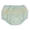 Picture of Loan Bor Toddler Girls Dress Bonnet Panties Set Green