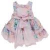 Picture of Loan Bor Toddler Girls Dress Bonnet Panties Set Floral