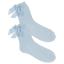 Picture of Condor Socks Grosgrain Bow Ankle Socks - Pale Blue