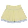 Picture of Loan Bor Girls Blouse Skirt Set - Blue Lemon