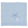 Picture of Mac Ilusion Knitted Boxed Lace Trim Blanket -  Blue