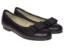 Picture of Panache Girls School Ballerina Shoe - Black Leather