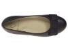 Picture of Panache Girls School Ballerina Shoe - Black Leather