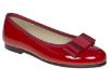 Picture of Panache Girls School Ballerina Shoe - Red Patent