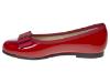 Picture of Panache Girls School Ballerina Shoe - Red Patent