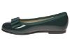 Picture of Panache Girls School Ballerina Shoe - Dark Green Patent