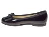 Picture of Panache Girls School Ballerina Shoe - Black Patent