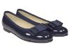 Picture of Panache Girls School Ballerina Shoe - Navy Patent