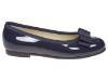 Picture of Panache Girls School Ballerina Shoe - Navy Patent