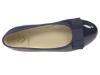 Picture of Panache Girls School Ballerina Shoe - Navy Patent