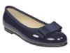 Picture of Panache Girls School Ballerina Shoe - Navy Patent