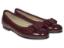 Picture of Panache Girls School Ballerina Shoe - Burgundy Patent