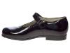 Picture of Panache Girls No Buckle Mary Jane Shoe - Black Patent