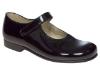 Picture of Panache Girls No Buckle Mary Jane Shoe - Black Patent