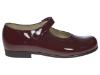 Picture of Panache No Buckle Mary Jane  - Burgundy Patent