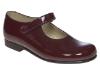 Picture of Panache No Buckle Mary Jane  - Burgundy Patent