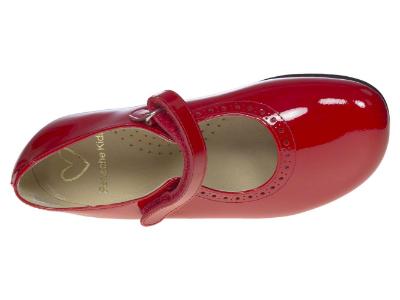 Picture of Panache No Buckle Mary Jane - Red Patent