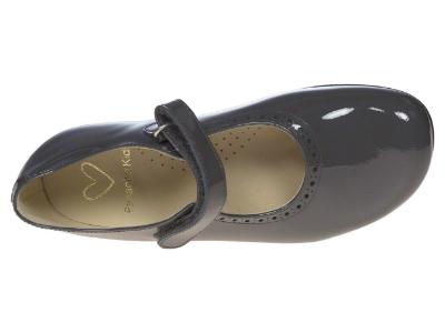 Picture of Panache No Buckle Mary Jane  - Dark Grey Patent