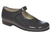 Picture of Panache No Buckle Mary Jane  - Dark Grey Patent