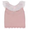 Picture of Carmen Taberner Girls Knitted Top Skirted Pants Set Pink