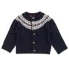 Picture of Loan Bor Boys Shirt Shorts Cardigan - Navy Red