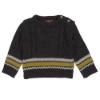Picture of Loan Bor Boys Shirt Shorts Sweater Set - Grey Mustard