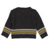 Picture of Loan Bor Boys Shirt Shorts Sweater Set - Grey Mustard