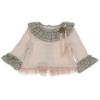 Picture of Loan Bor Girls Skirted Jam Pant Ruffle Sweater Set - Pink