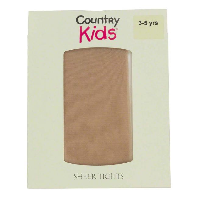Picture of Country Kids Sheer Tights - Light Tan