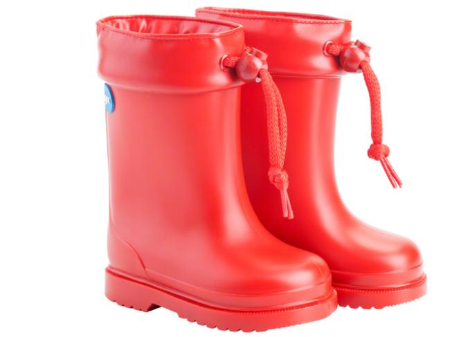 Picture of Igor Chufo Cuello Toddler Rainboot - Red