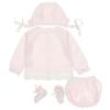 Picture of Mac Ilusion Girls 4 Piece Knitted Lace Set - Pink