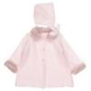 Picture of Mac Ilusion Girls Faux Fur Trim Knitted Cardigan - Pink