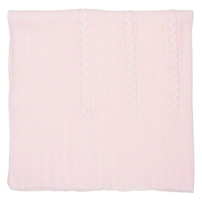 Picture of Mac Ilusion Boxed Cable Knit Blanket - Pink