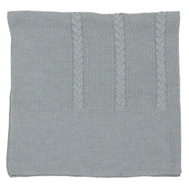 Picture of Mac Ilusion Boxed Cable Knit Blanket - Grey