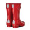 Picture of Hunter Original Big Kids Gloss Wellington Boots - Military Red