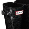 Picture of Hunter Original Kids Starcloud Wellington Boots - Black Glitter