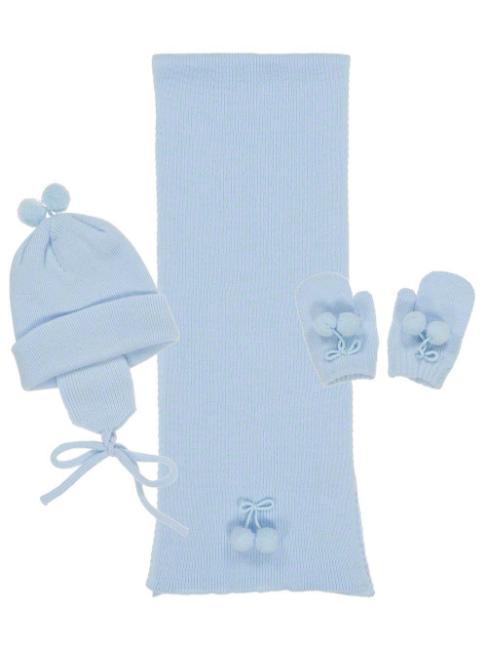 Picture of Condor  Baby Hat Scarf Mittens Set - Blue