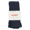 Picture of Condor Socks Wide Rib Tights - Marino Navy