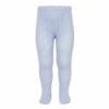 Picture of Condor Socks Wide Rib Tights - Baby Blue