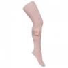 Picture of Condor Socks Large Faux Fur Pom Pom Tights - Rosa Palo