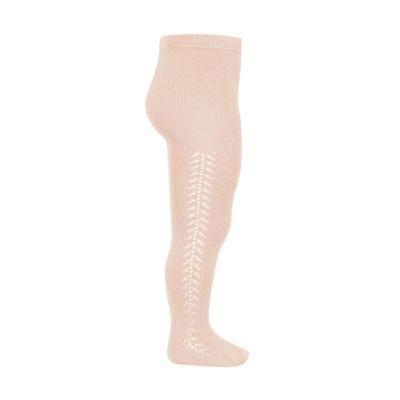 Picture of Condor Socks Side Openwork Warm Tights - Nude