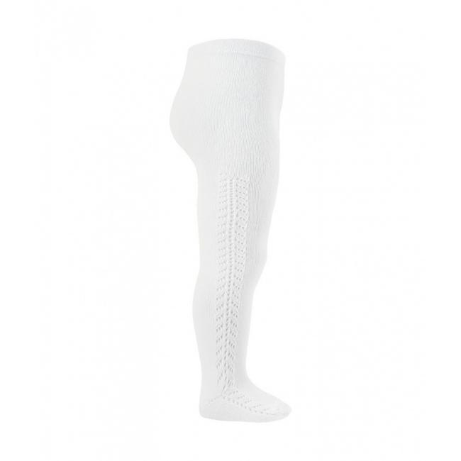 Picture of Condor Socks Side Openwork Warm Tights - White