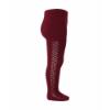 Picture of Condor Socks Side Openwork Warm Tights - Burgundy