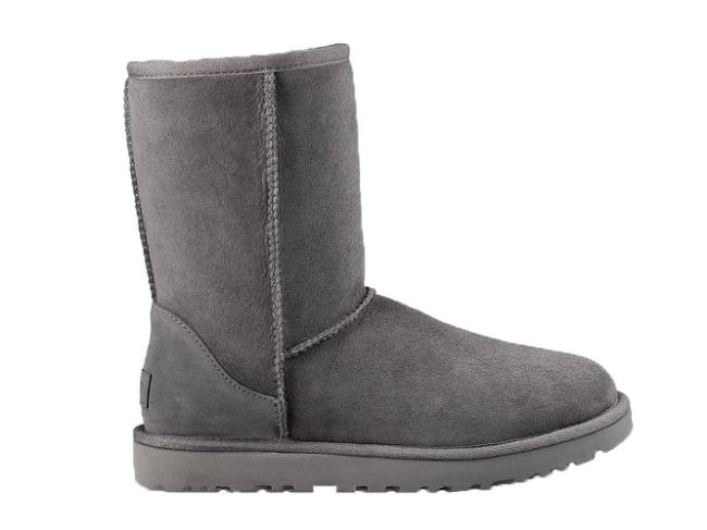 Picture of UGG Youth Classic Short II Boot - Grey