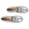 Picture of Panache Snaffle Loafer - Metalic Silver Leather