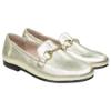 Picture of Panache Snaffle Loafer - Metallic Gold Leather