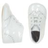 Picture of Panache Baby Shoes Lace Up Gull Wing Boot - White