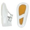 Picture of Panache Baby Shoes Traditional T Bar - White